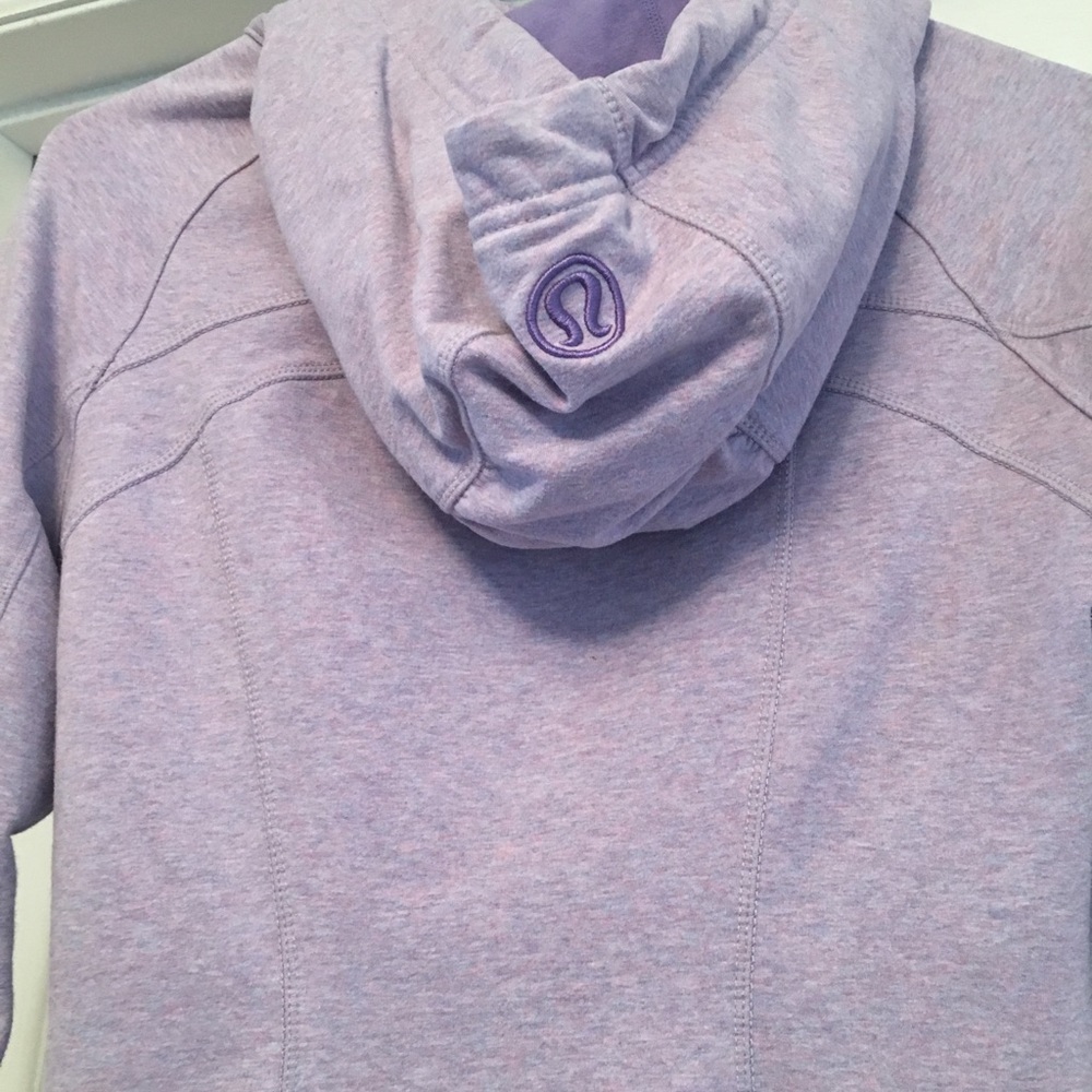 Lululemon scuba hoodie size 6 light purple - Picture 7 of 7